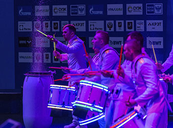 Шоу барабанщиков в Москве