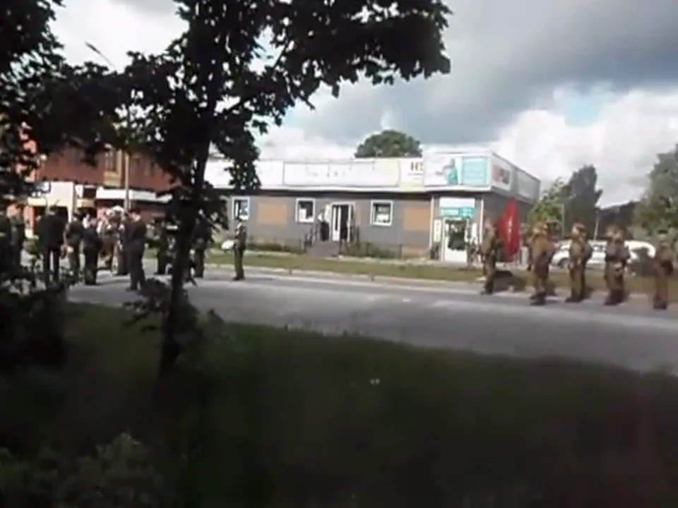 Кадр из видео: Собака и оркестр